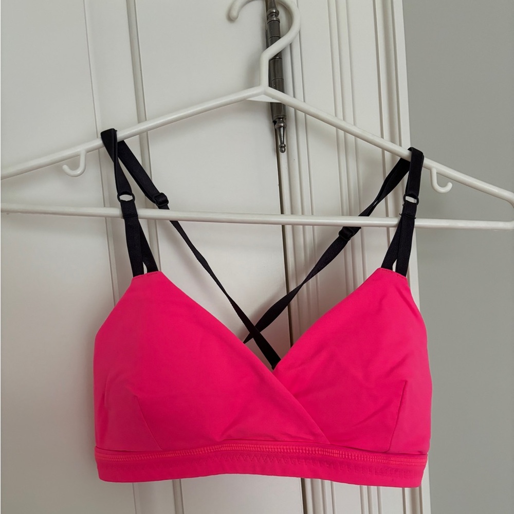 Barbie inspired Hot pink Lululemon bra